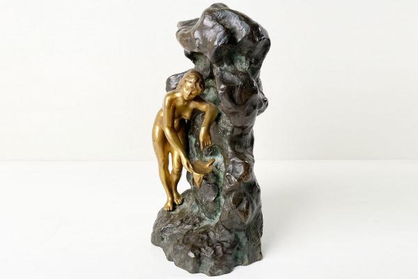 Bronzefigur von Ernest Wante
